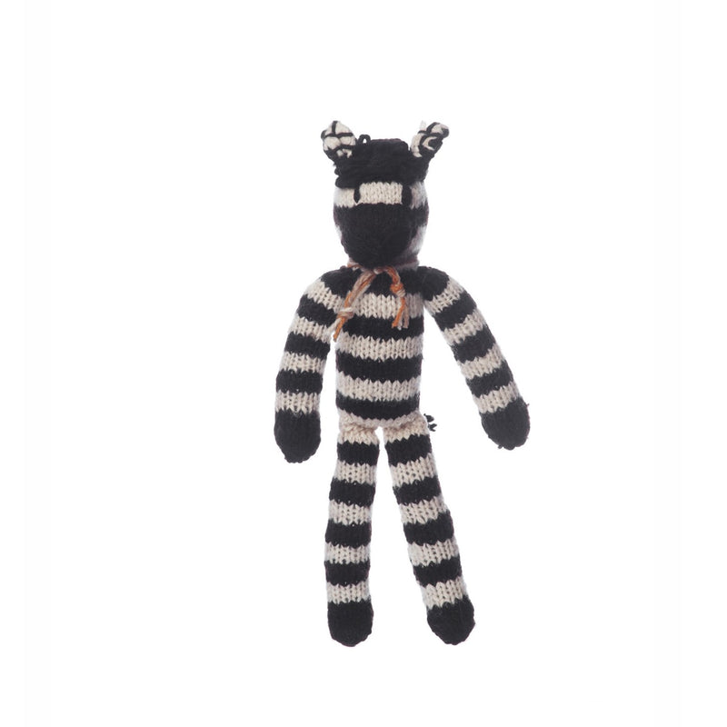 Knitted Spider Zebra - Small