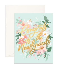 Card Congrats Newlyweds