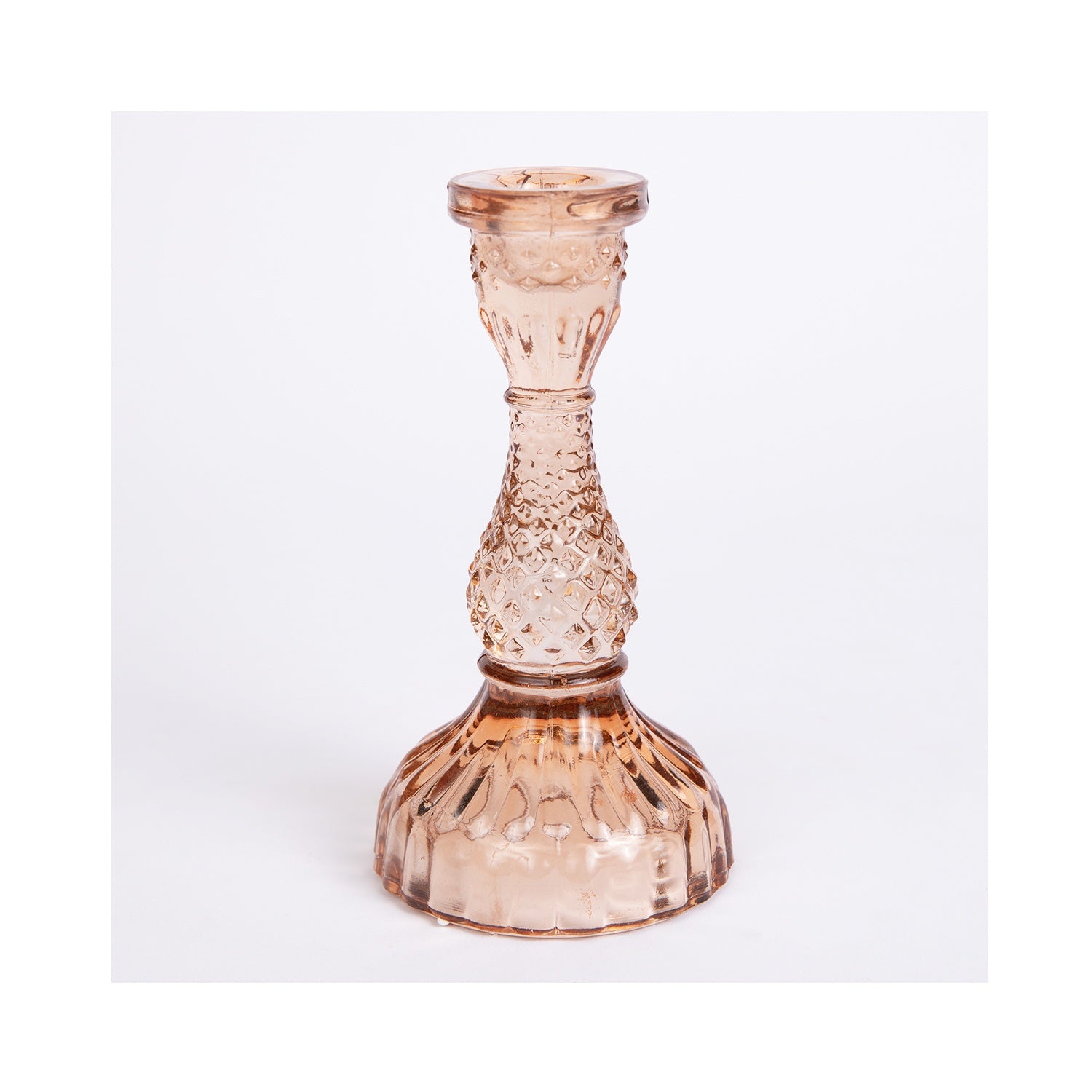 Candle Holder Moon Light - Amber