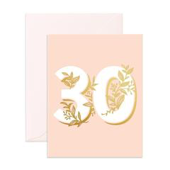 Card No 30 Floral