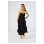 Dress Castro Black Linen