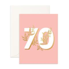 Card No 70 Floral