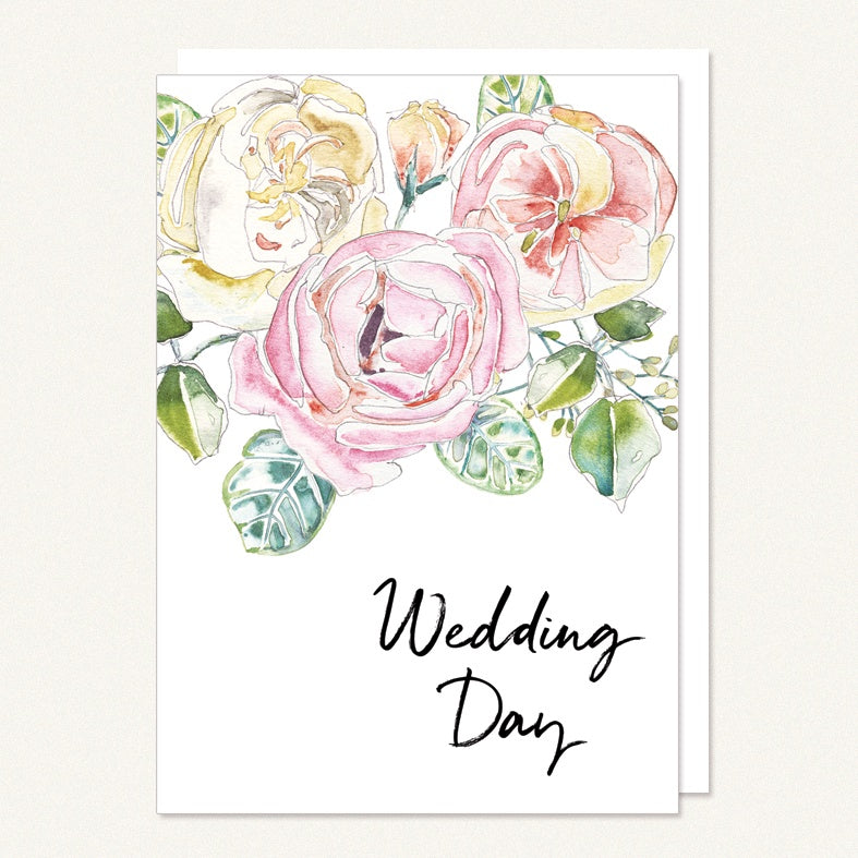 Card - Wedding Day Roses