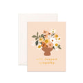 Card Deepest Sympathy Bouquet