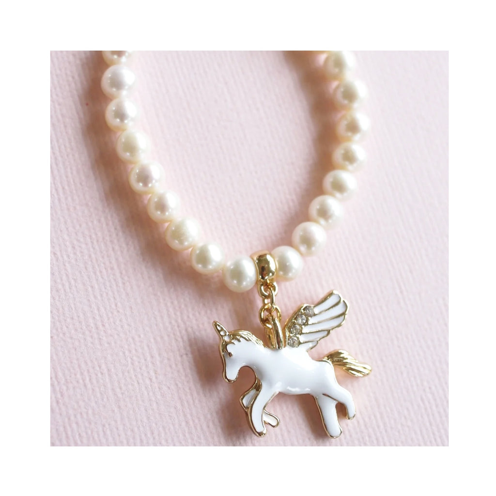 Bracelet Pearl With Unicorn