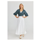 Bolero Ava - Slate Linen Viscose