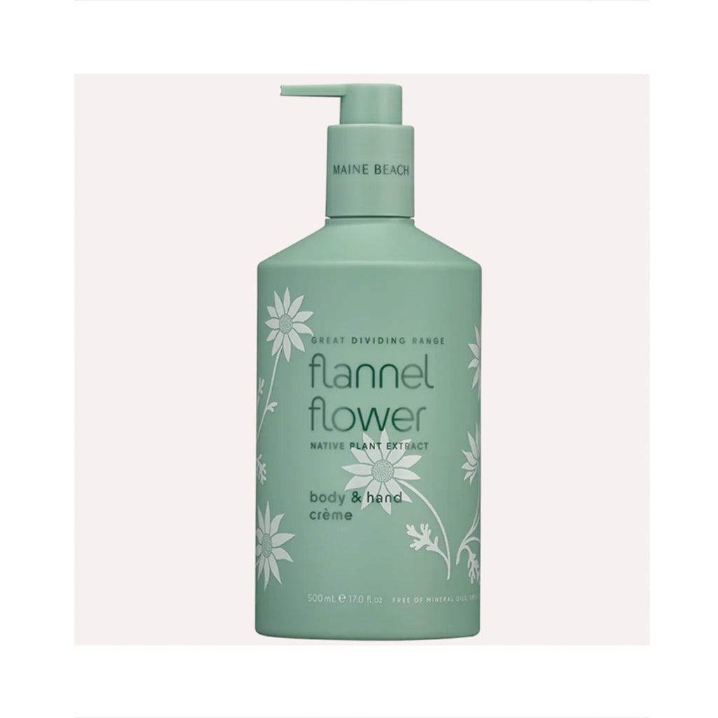 Hand & Body Cream 500ml - Flannel Flower