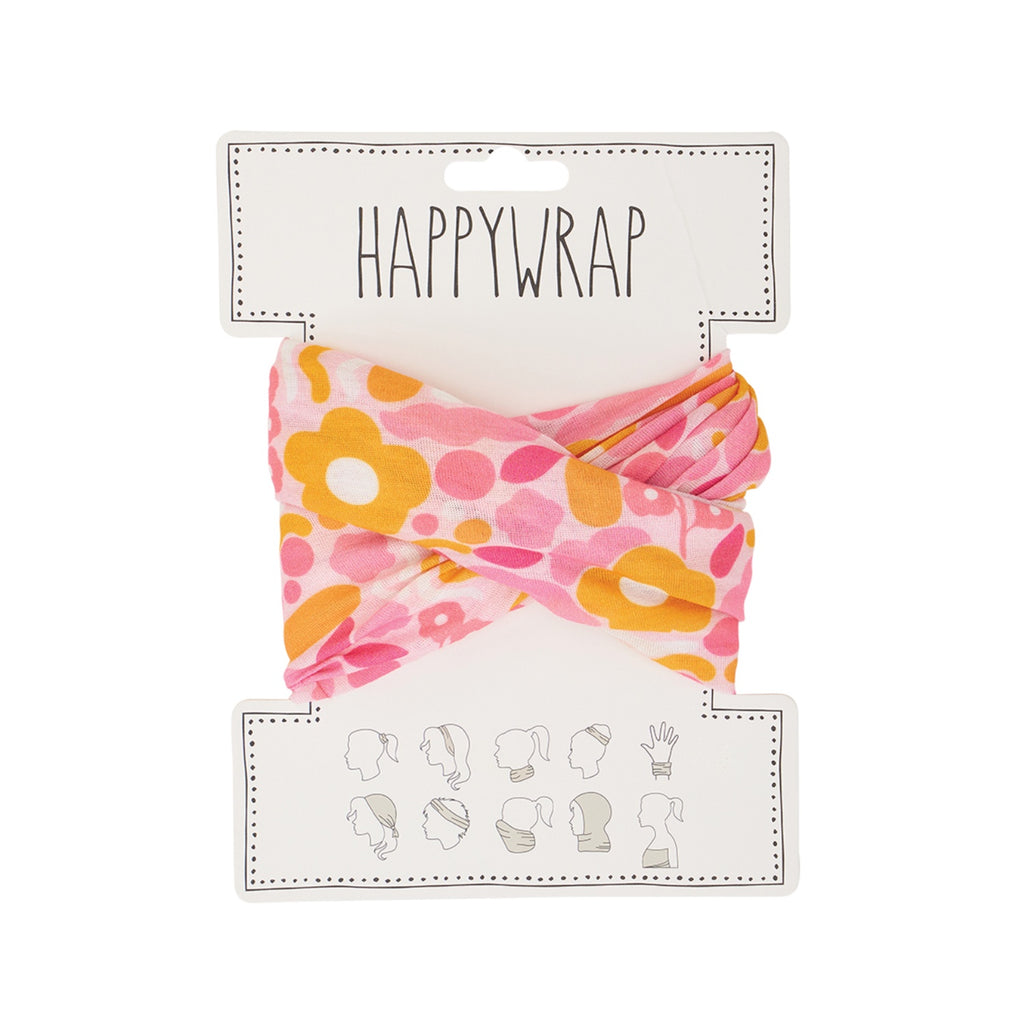 Happywrap - Floral Puzzle Pink