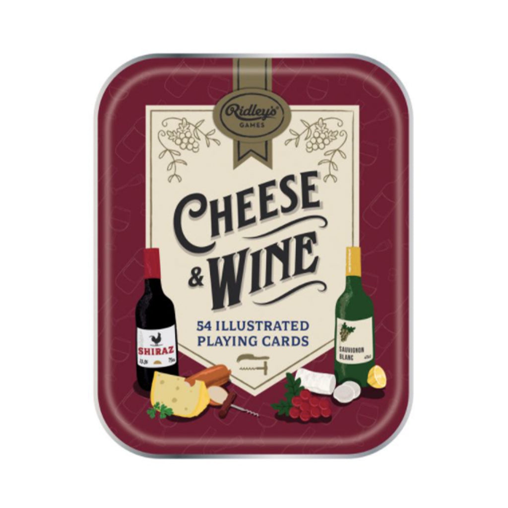 Playing Cards - Cheese & Wine