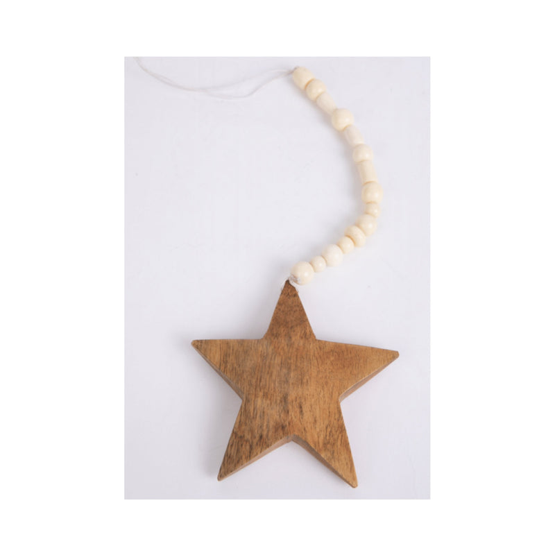 Star - Wooden Natural