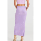Skirt Knit Lola - Dark + Light Lilac