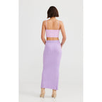 Skirt Knit Lola - Dark + Light Lilac