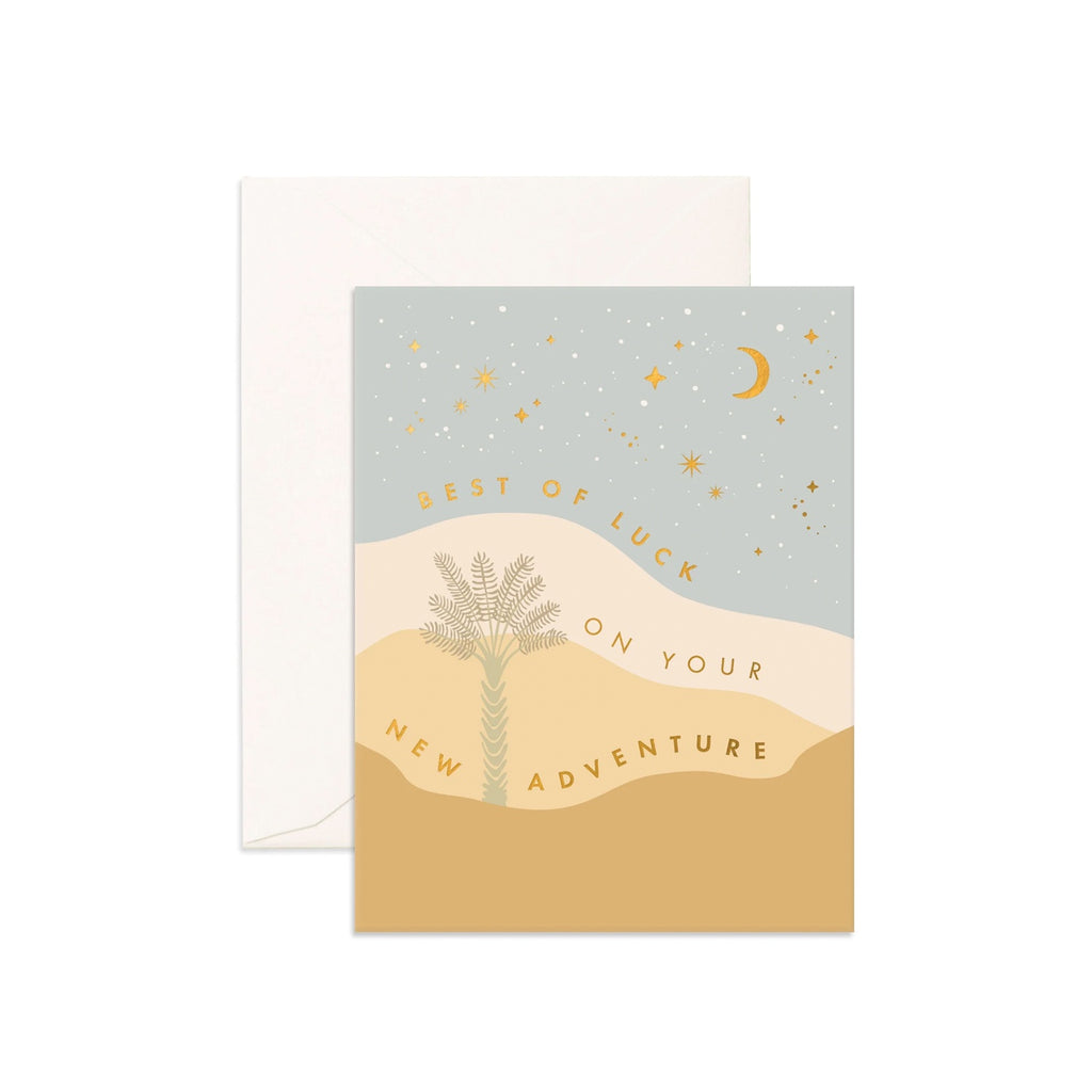 Card  New Adventure Desert Palms