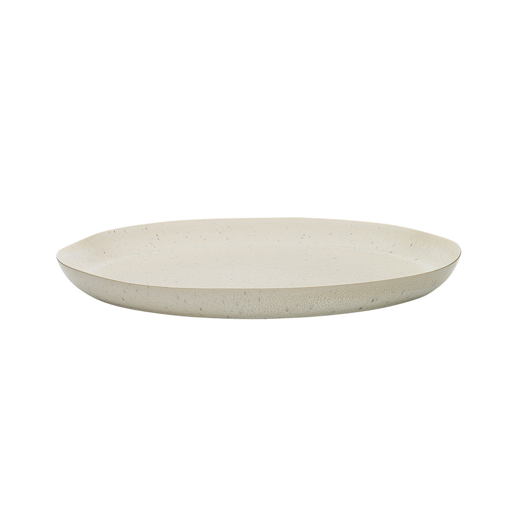 Round Platter Malta 35cm Linen