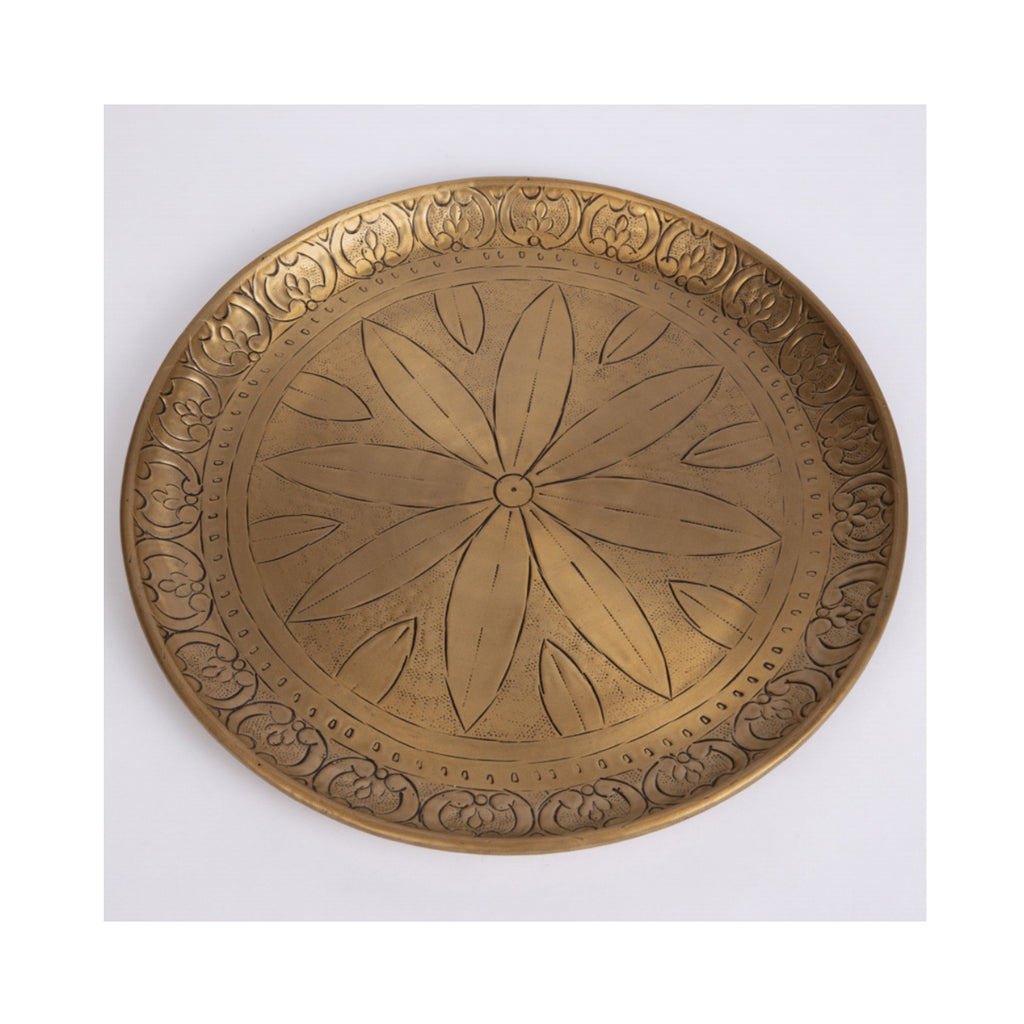 Platter - Olympus Antique Brass