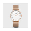 Watch Boho Chic Mesh Rose Gold - Gold/White