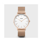 Watch Boho Chic Mesh Rose Gold - Gold/White