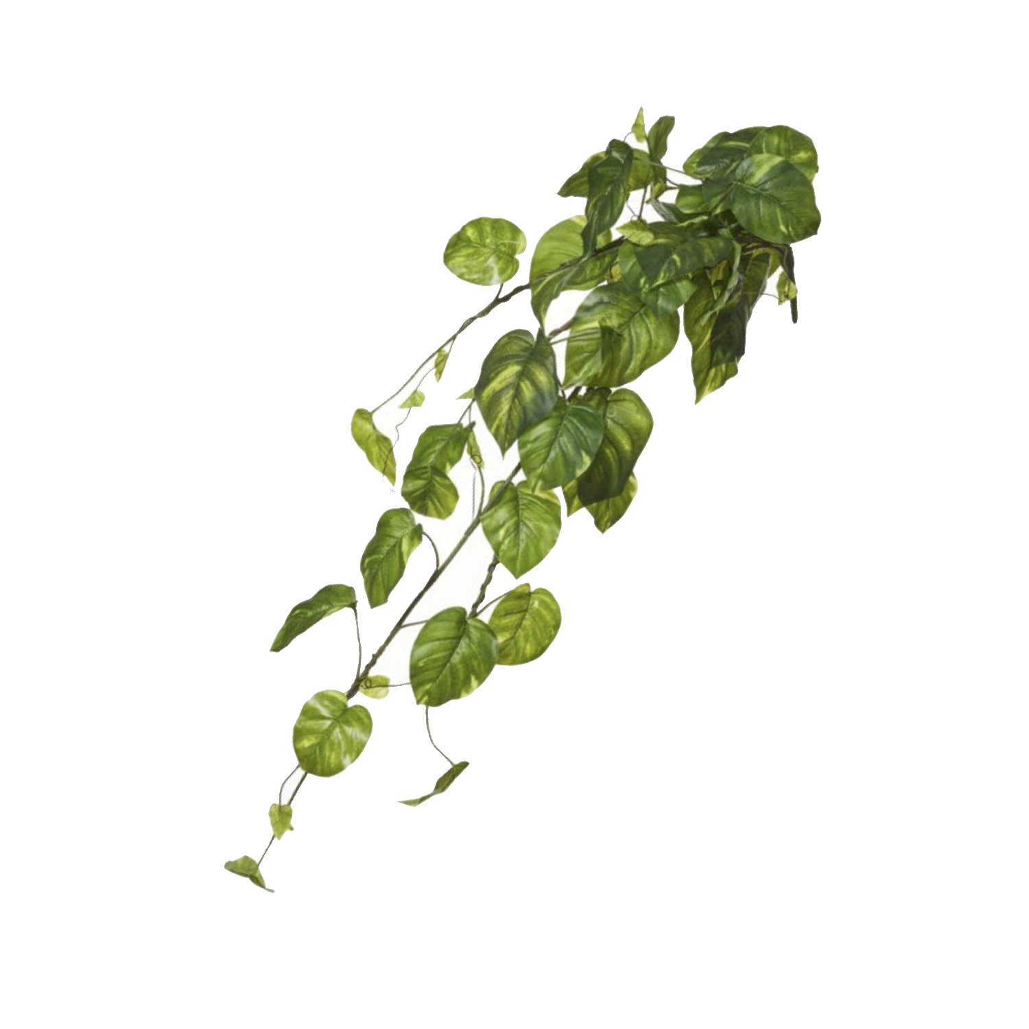 Faux Hanging Plant Pothos 120cm