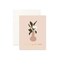 Card Thinking of You Still Life