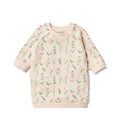 Sweat Dress Organic Terry - Wild Flower