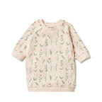 Sweat Dress Organic Terry - Wild Flower