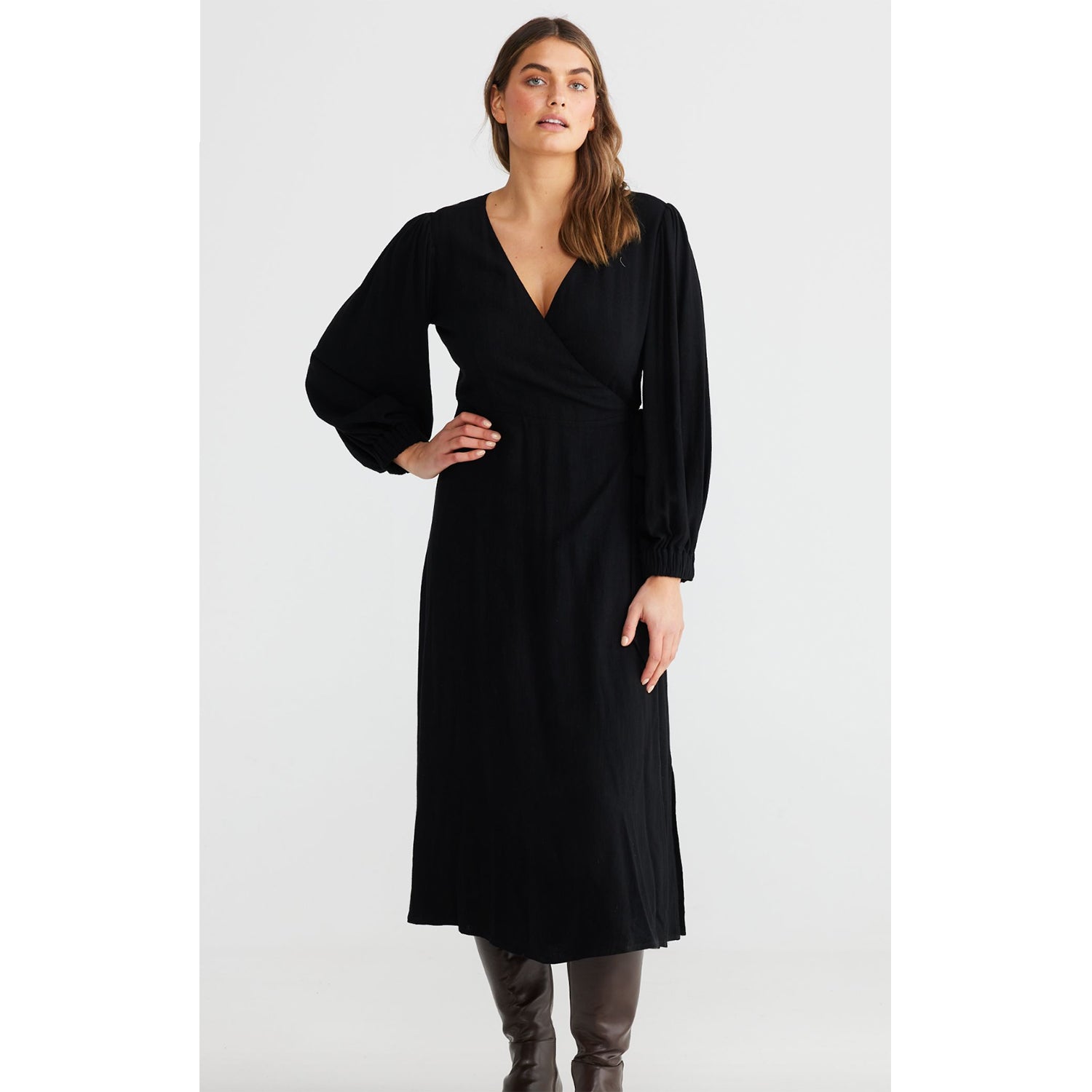 Dress Amor Wrap - Black