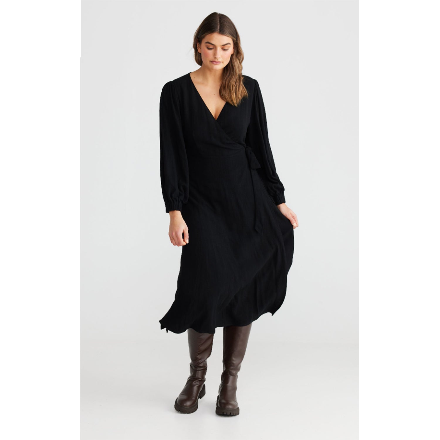 Dress Amor Wrap - Black