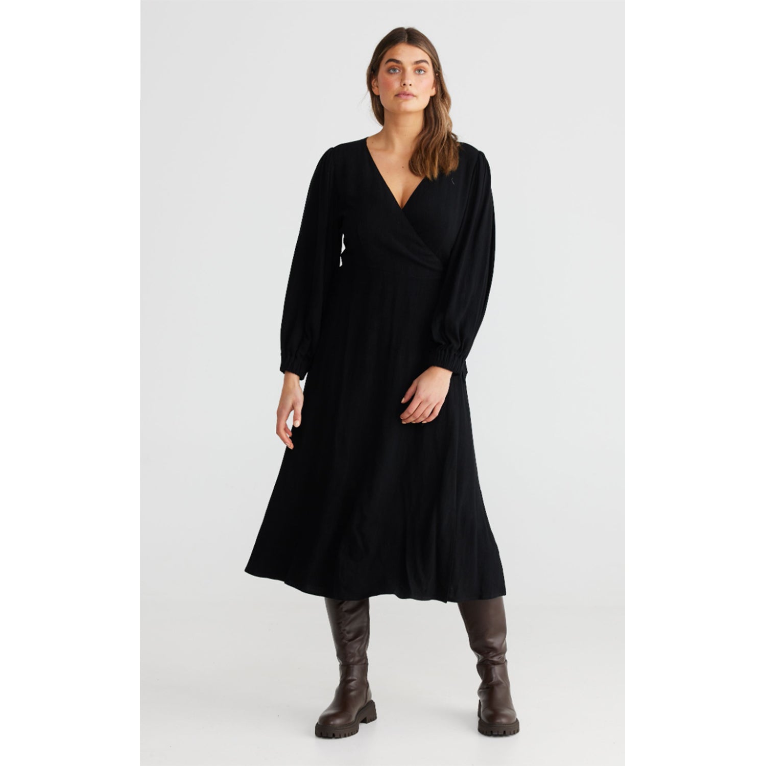 Dress Amor Wrap - Black