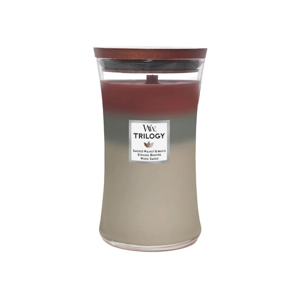 Candle Woodwick Large - Autumn Embers Trilogy