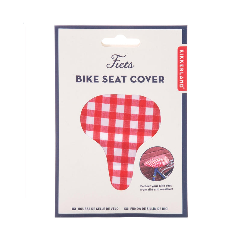 Bike Seat Cover - Gingham
