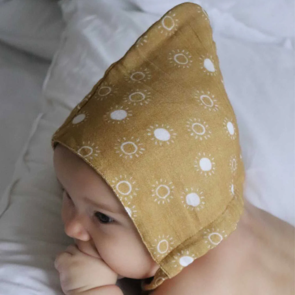 Bonnet Drawstring - Sunny