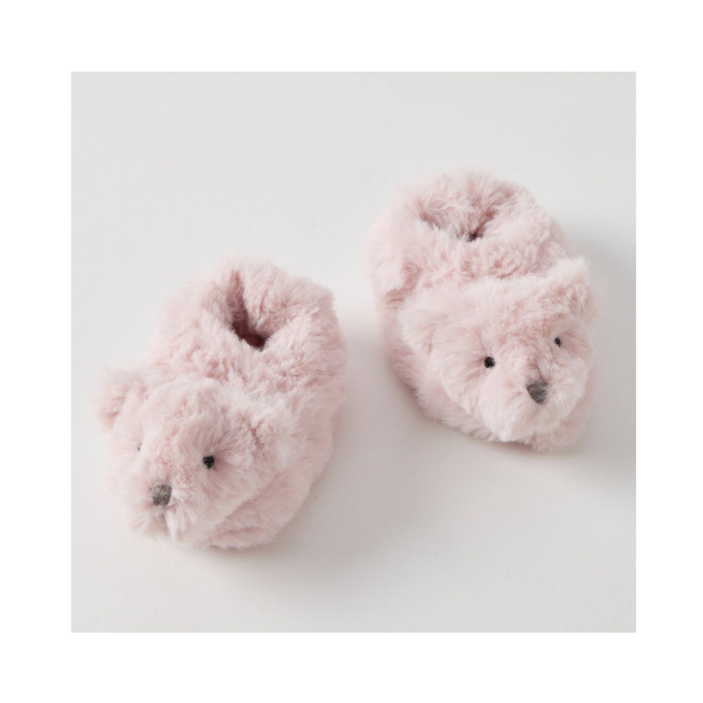 Baby Booties I Love You Very Much - Pink