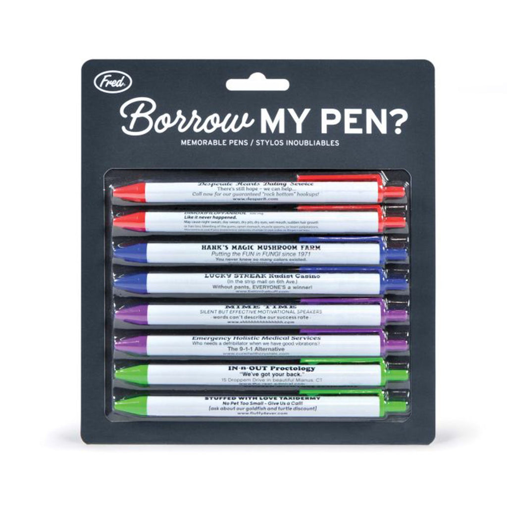 Borrow My Pen Memorable Pens