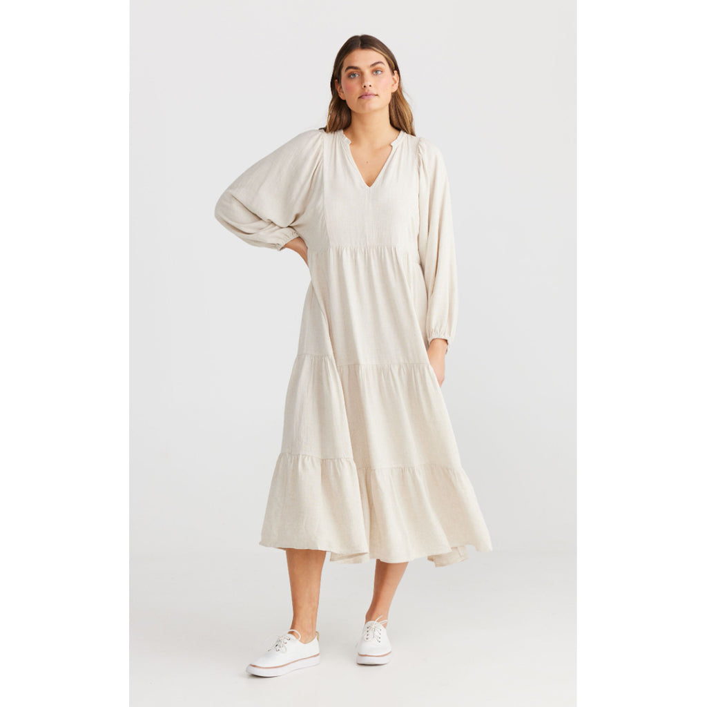 Dress Dahlia - Oat
