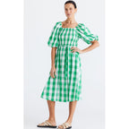 Dress Bellini Sundress - Apple Check