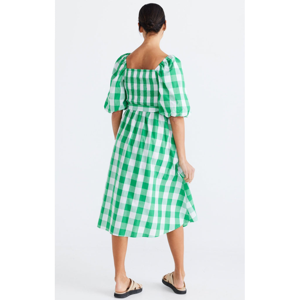 Dress Bellini Sundress - Apple Check