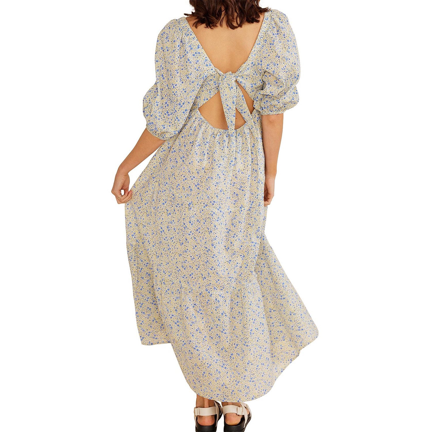 Dress Briella Midi - Ditzy floral