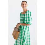 Dress Bellini Sundress - Apple Check