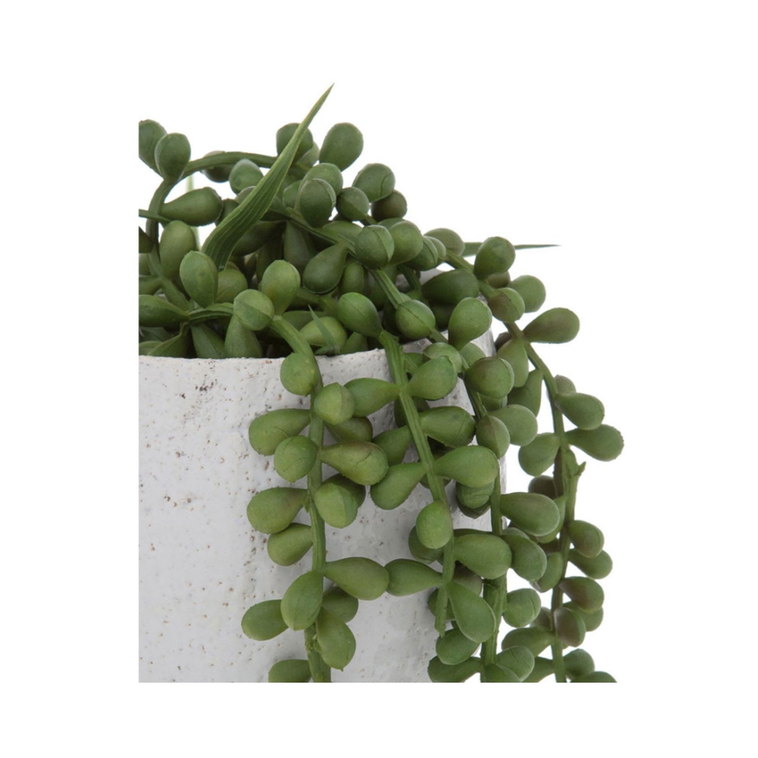 Faux Hanging Pearls Tub Pot