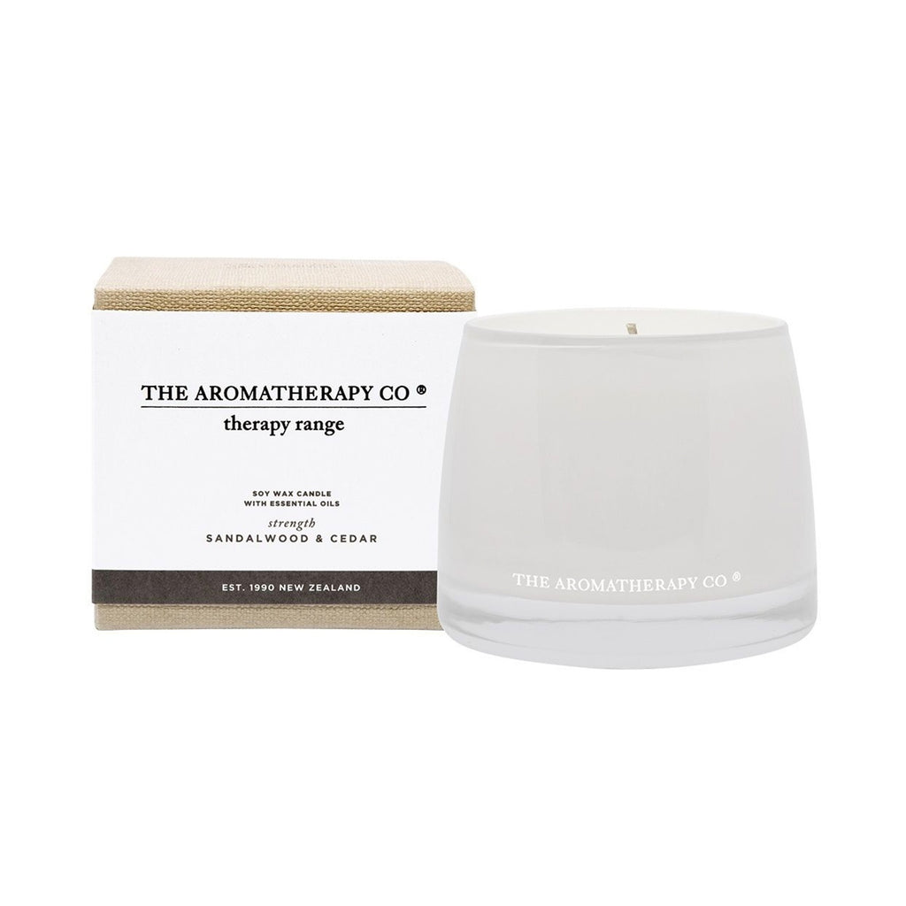 Candle Therapy Strength - Sandalwood & Cedar