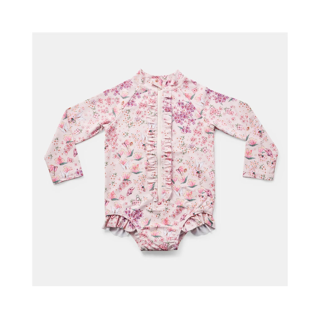 Baby Swimsuit May Gibbs Prue - Pink Flora