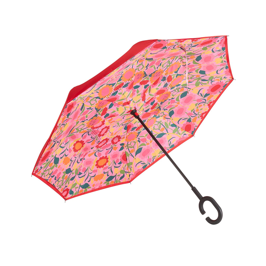 Umbrella - Reversible Flower Patch