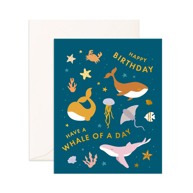 Card Whale Of A Day