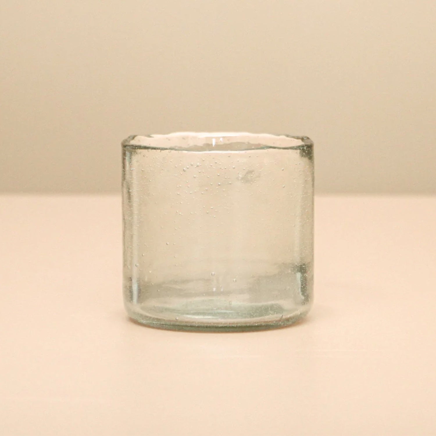 Candle Holder - Bubbled Glass Votive