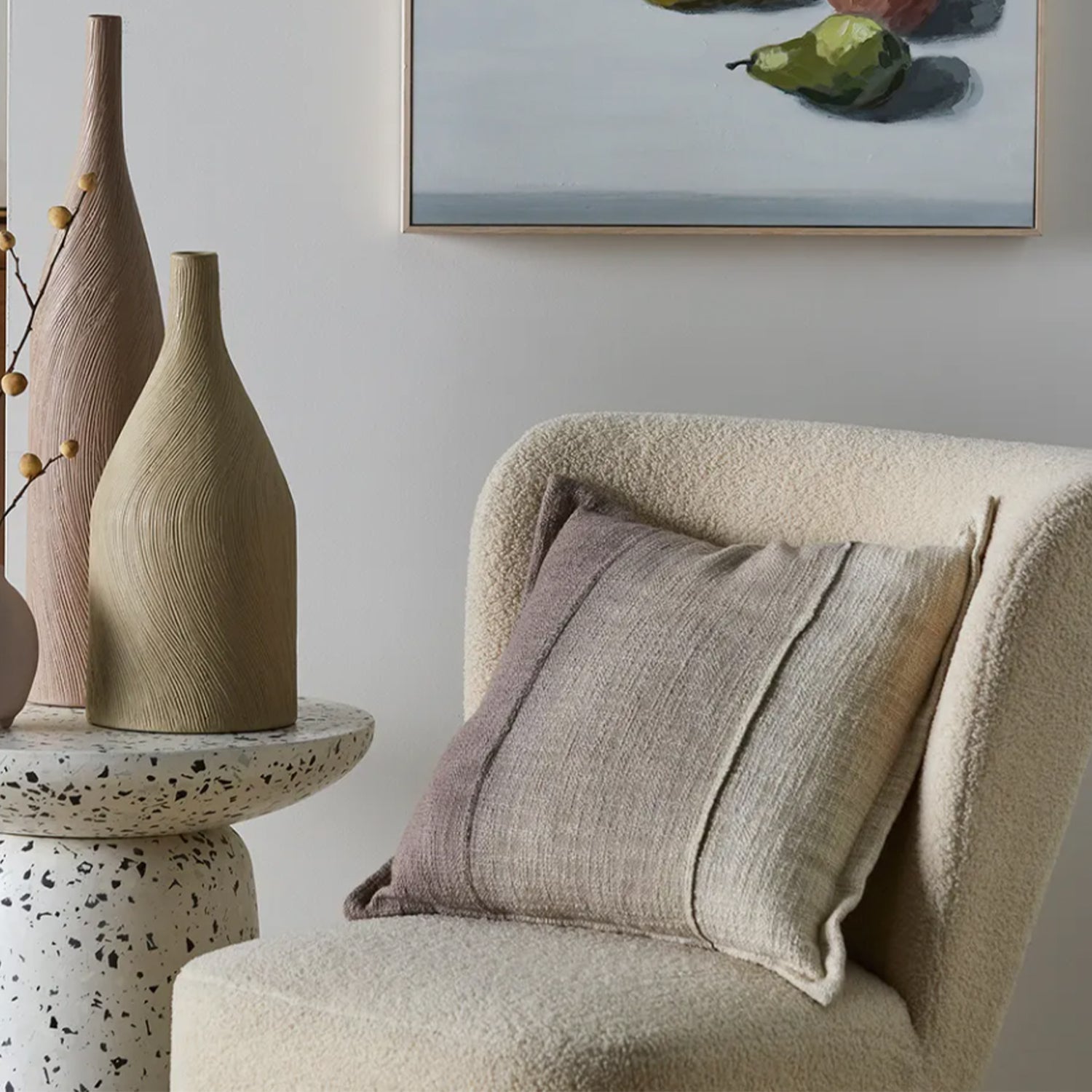 Cushion Frankk Grey 45cm
