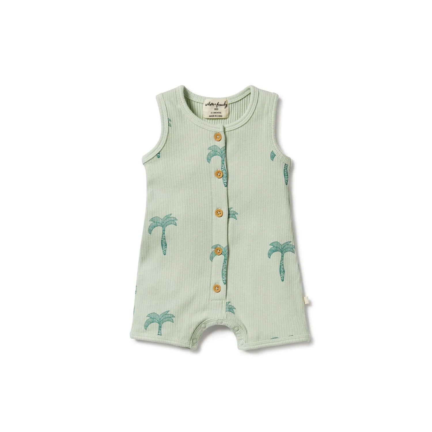 Growsuit Organic Rib - Palm Tree