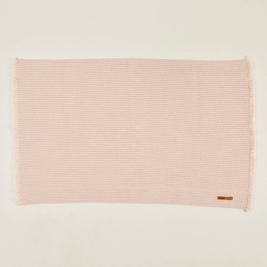 Bath Mat Vintage Wash - Dusty pink