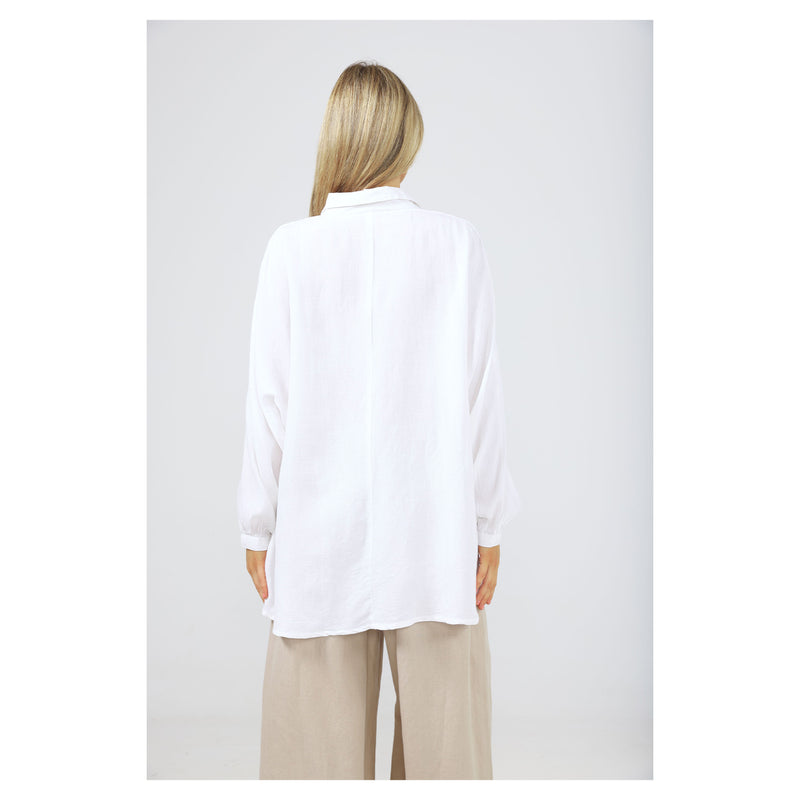 Shirt Milano - White Cotton
