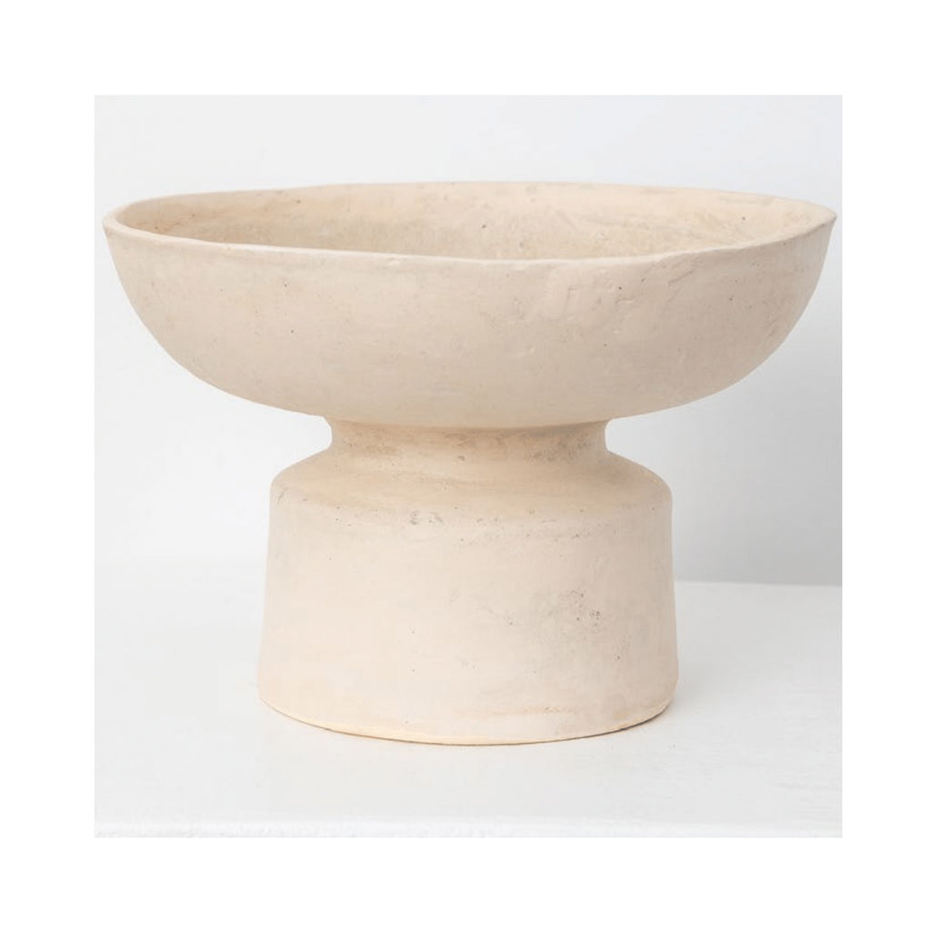 Bowl On Stand Madeira - Natural