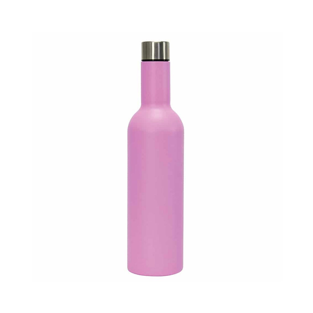 Wine Bottle Stainless - Gelato Pink